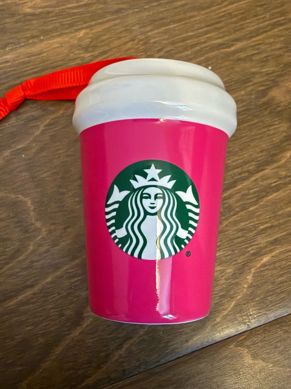 2021 Starbucks Pink Ornament